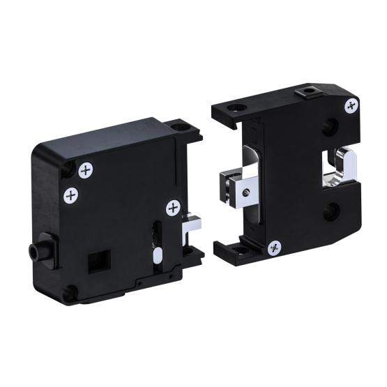 Series 400-R Micro Slam latch with detachable actuator detached front
